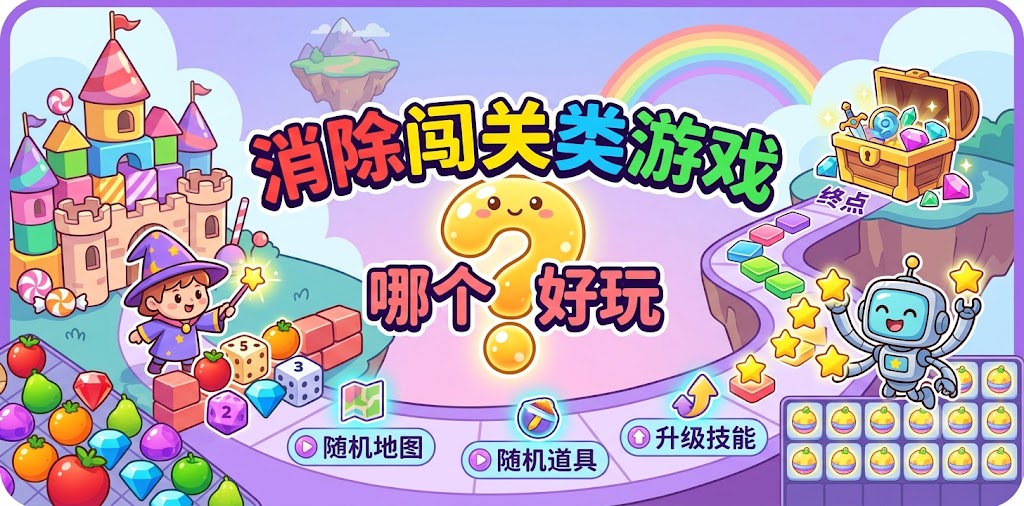 消除闯关类游戏哪个好玩