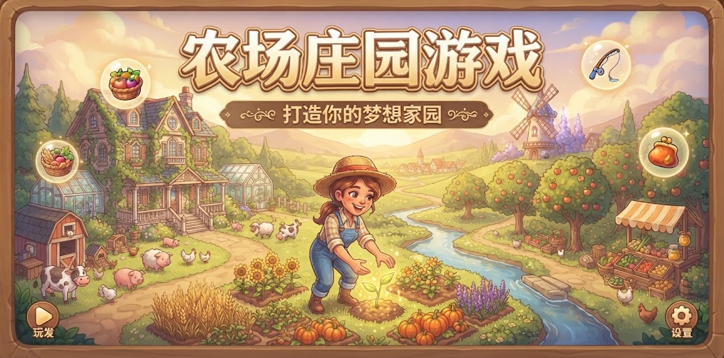 农场庄园游戏