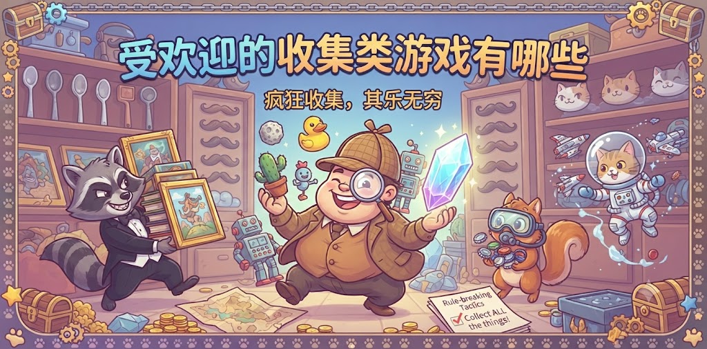 受欢迎的收集类游戏有哪些