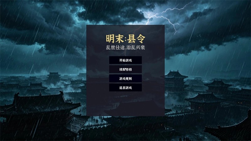 明末县令乱世仕途治乱兴衰1