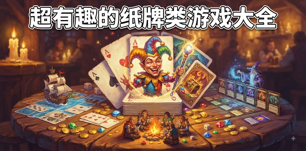 超有趣的纸牌类游戏大全