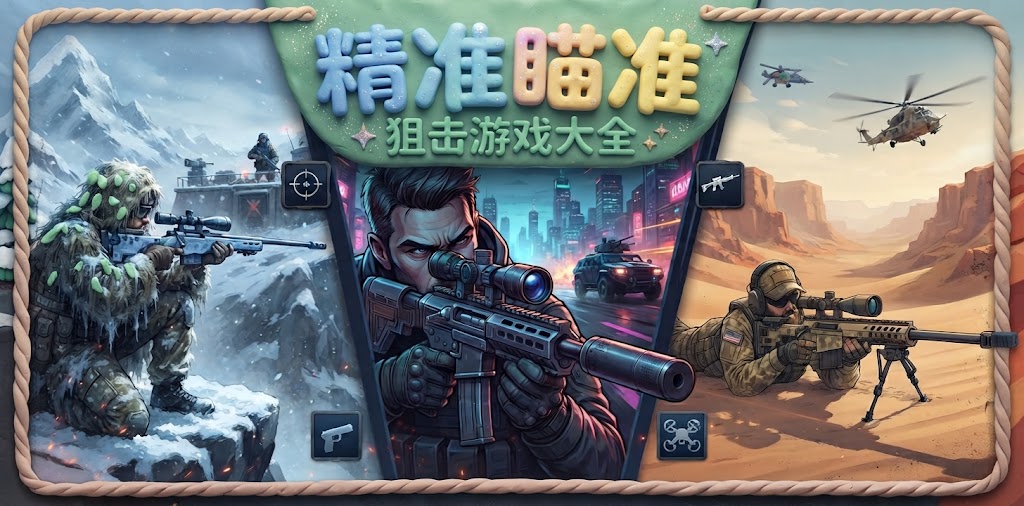 精准瞄准狙击游戏大全