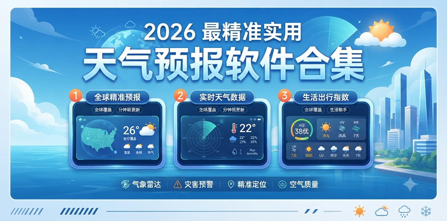 2026最精准实用的天气预报软件