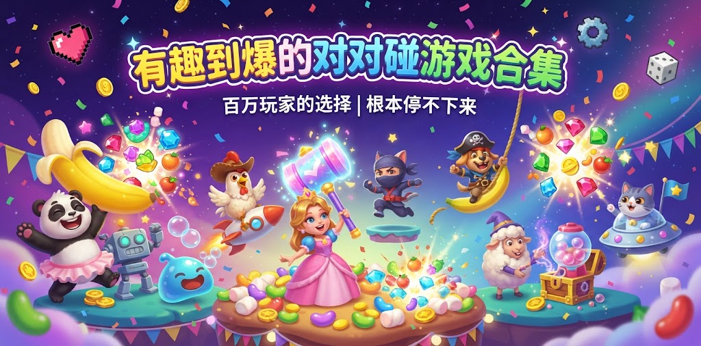 有趣到爆的对对碰游戏合集