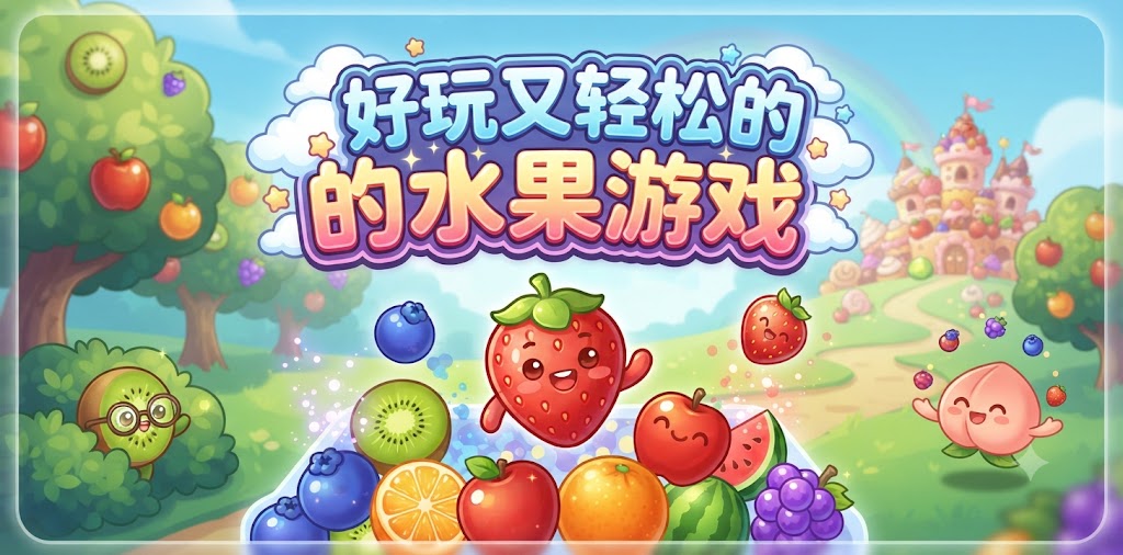 好玩又轻松的水果游戏推荐