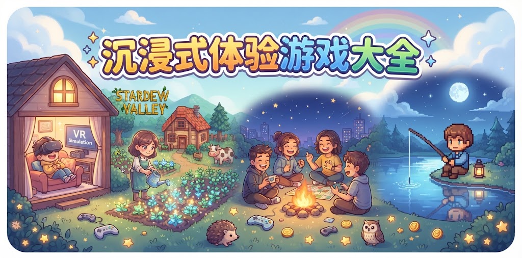 沉浸式体验游戏大全