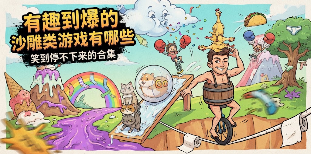 有趣到爆的沙雕类游戏推荐