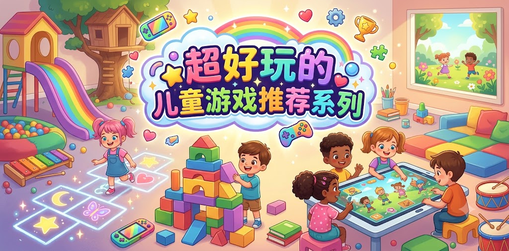 超好玩的儿童游戏推荐系列