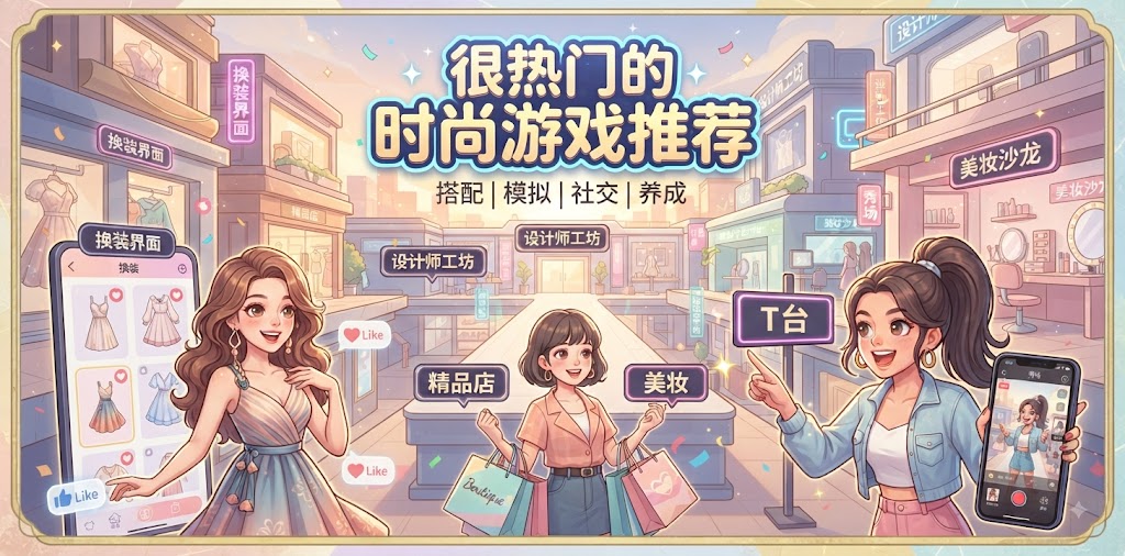 很热门的时尚游戏推荐