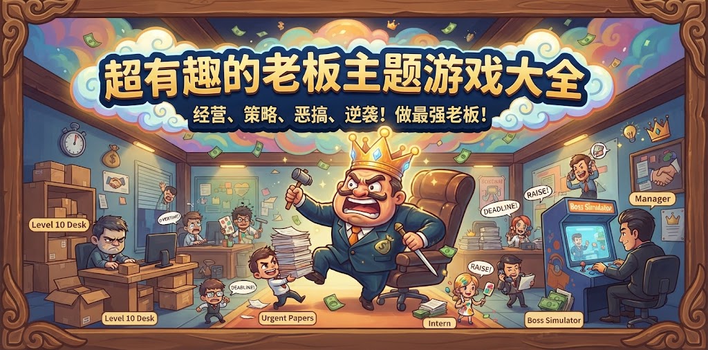 超有趣的老板主题游戏大全