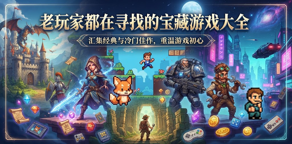 老玩家都在找的宝藏游戏