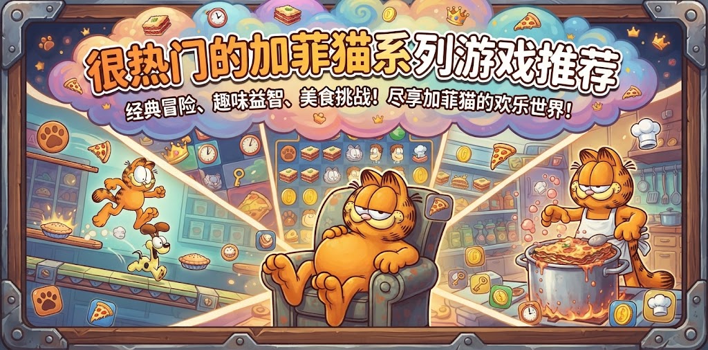 很热门的加菲猫系列游戏推荐