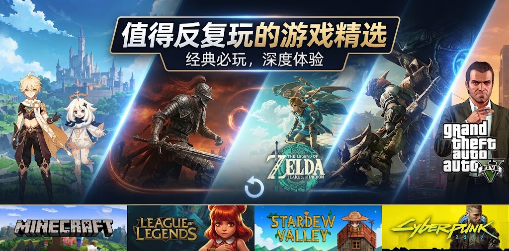 值得反复玩的游戏精选