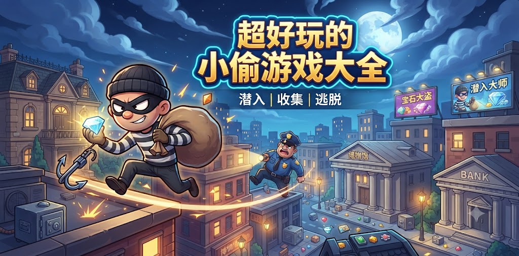 超好玩的小偷游戏大全