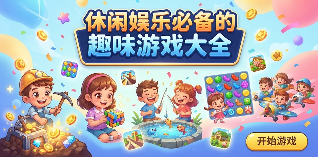 休闲娱乐必备的趣味游戏大全