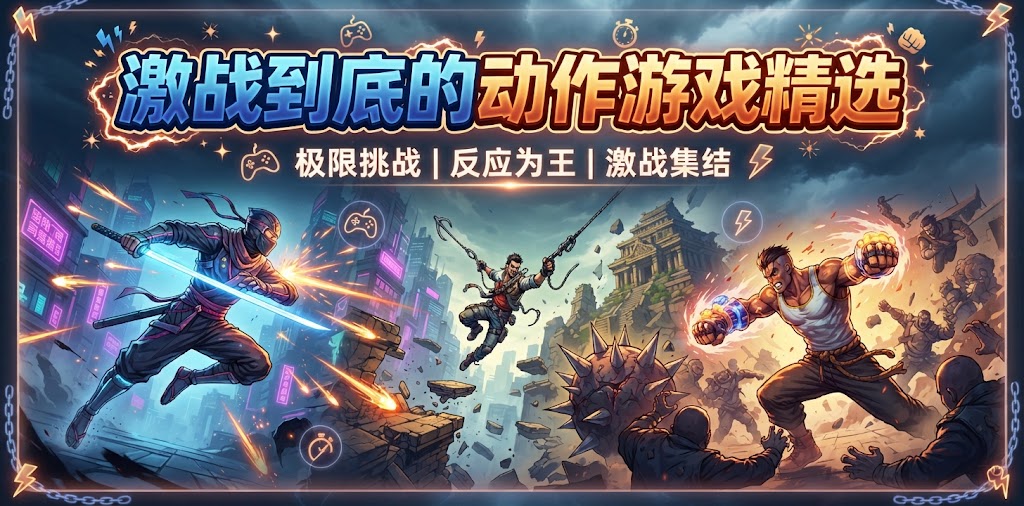 激战到底的动作游戏精选