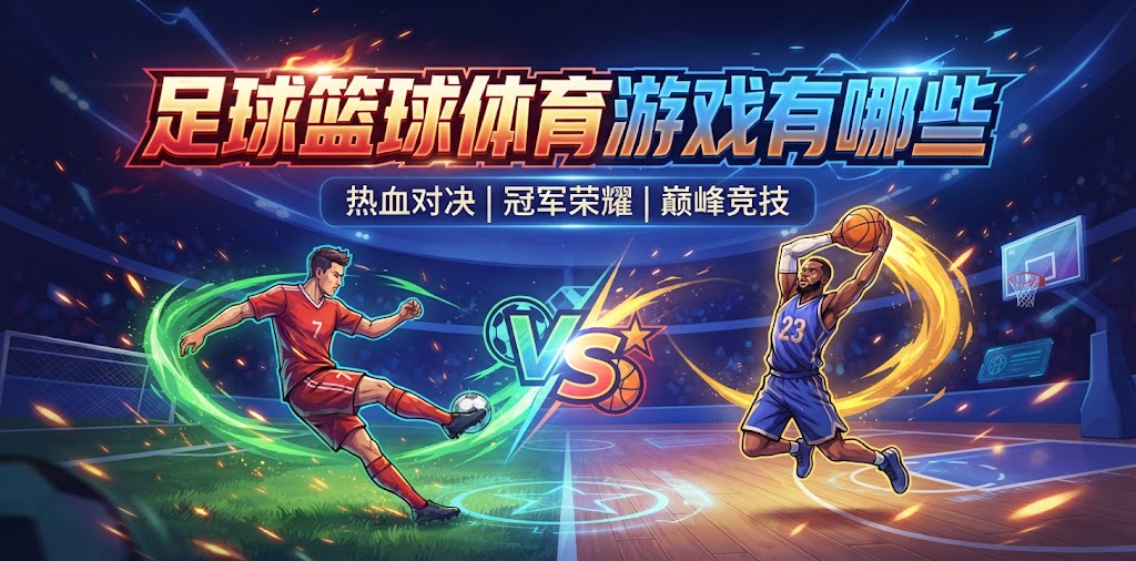 足球篮球体育游戏有哪些