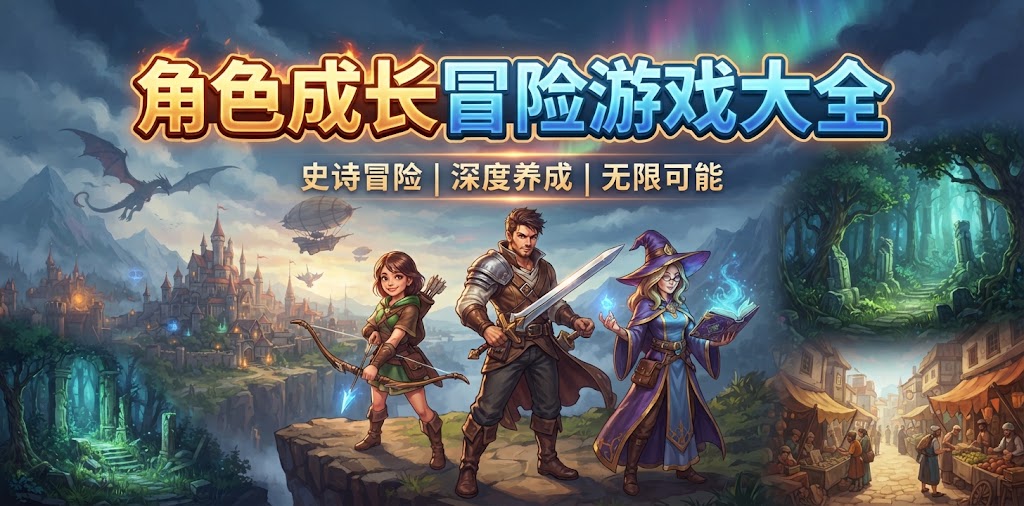 角色成长冒险游戏大全