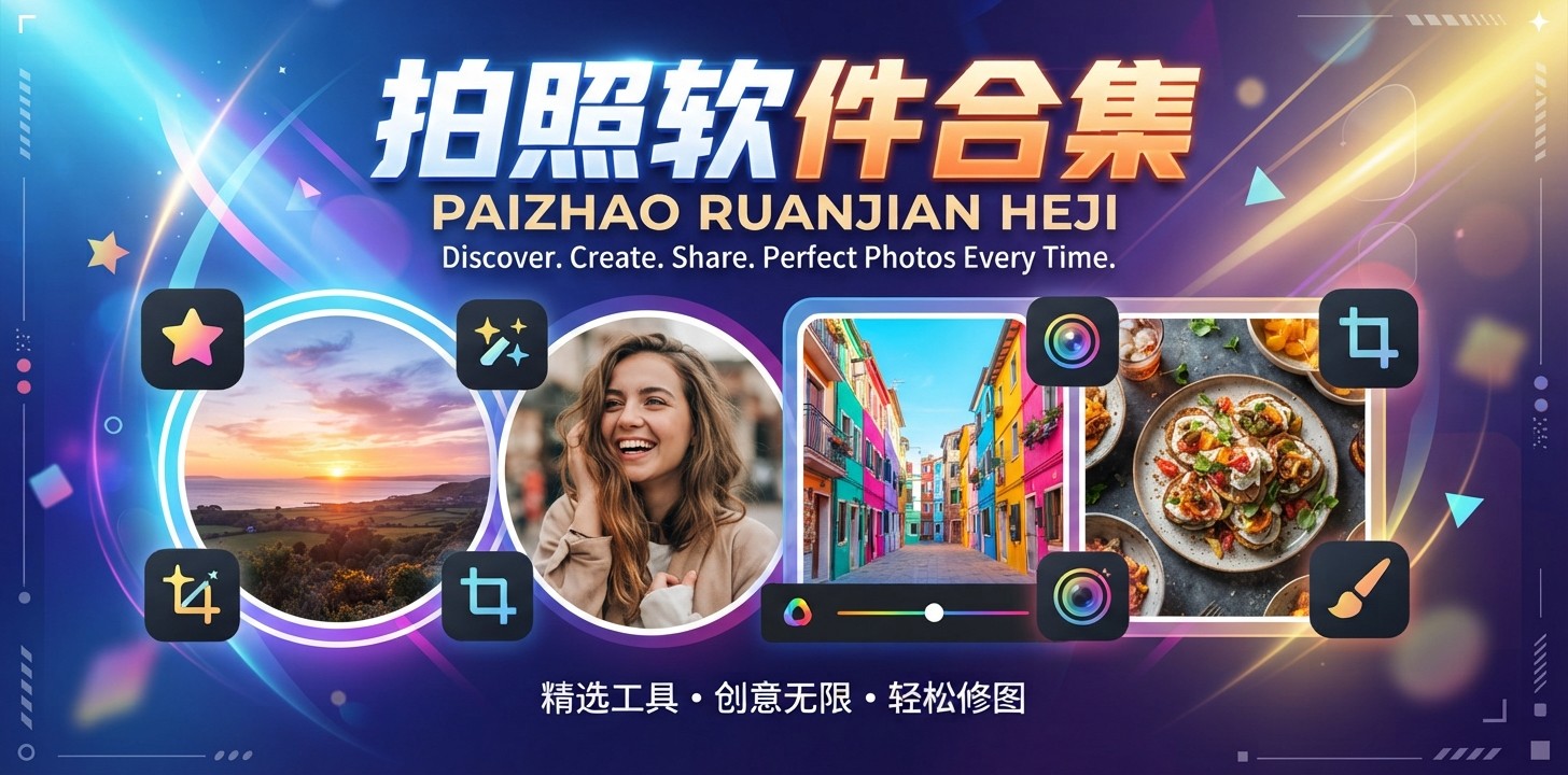 比较火的拍照app
