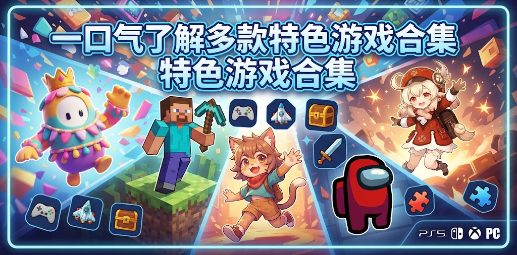 一口气了解多款特色游戏合集