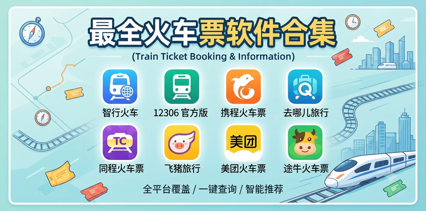 最全的火车票软件