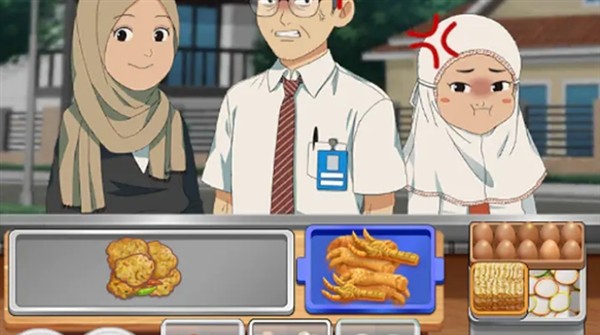 印尼肉汁面摊2