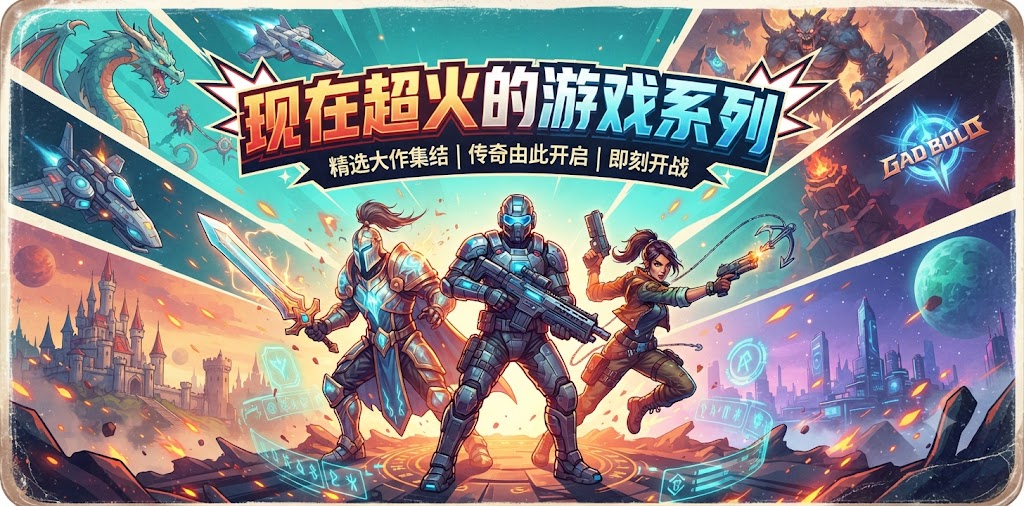 现在超火的游戏系列