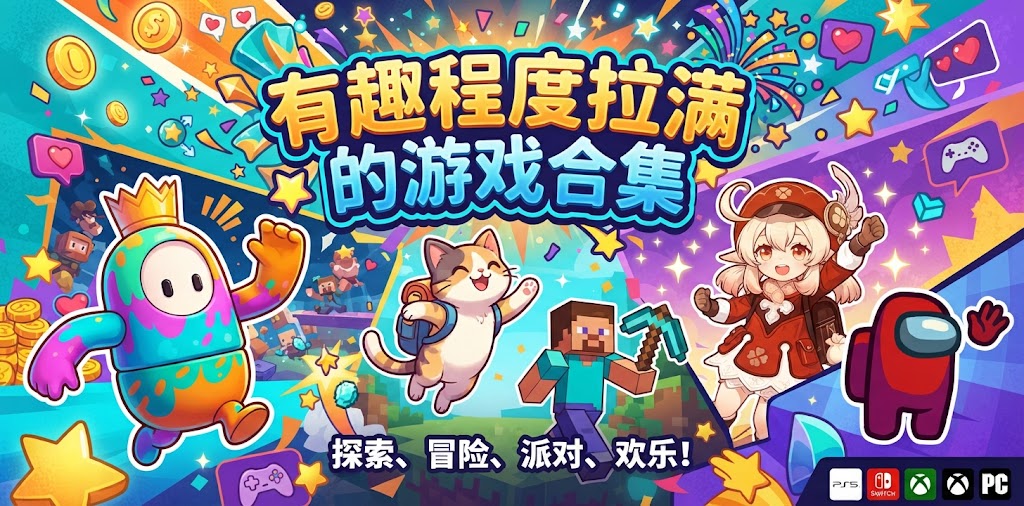 有趣程度拉满的游戏合集