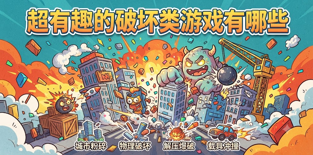 超有趣的破坏类游戏有哪些