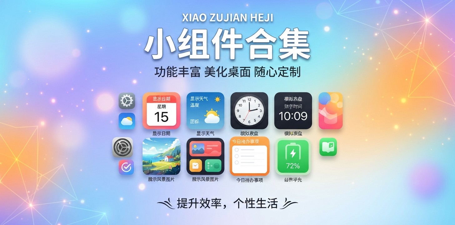 小组件应用推荐