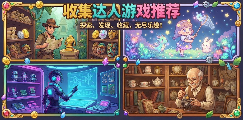 收集达人游戏推荐