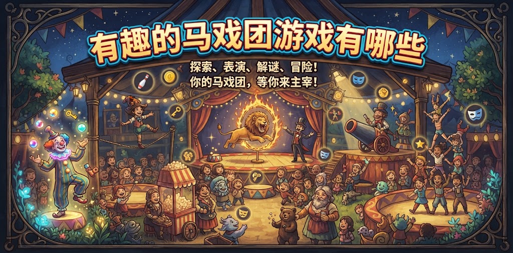 有趣的马戏团游戏有哪些