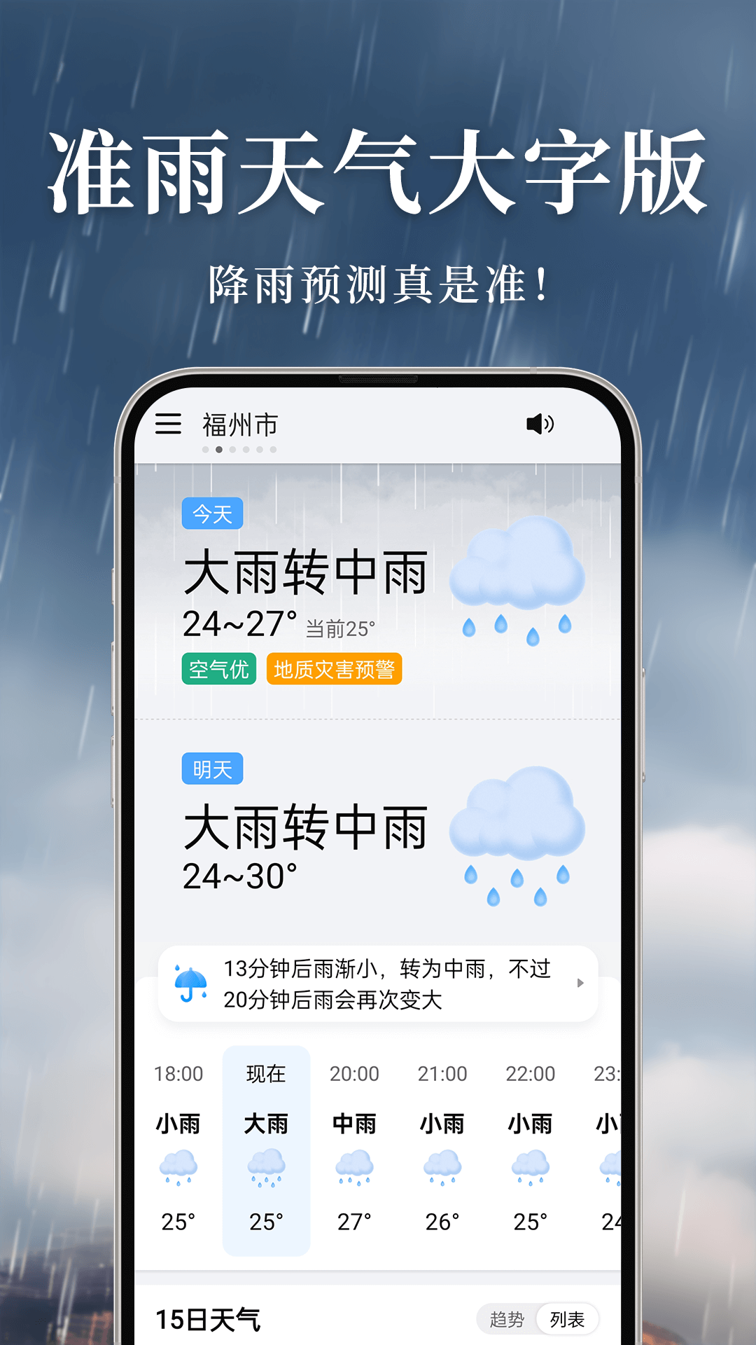 准雨天气纯净版app4