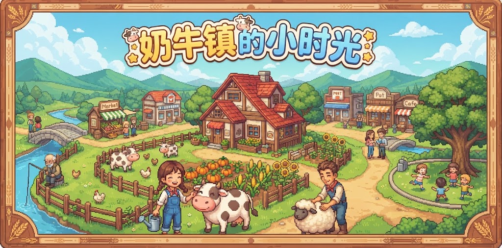 奶牛镇的小时光游戏