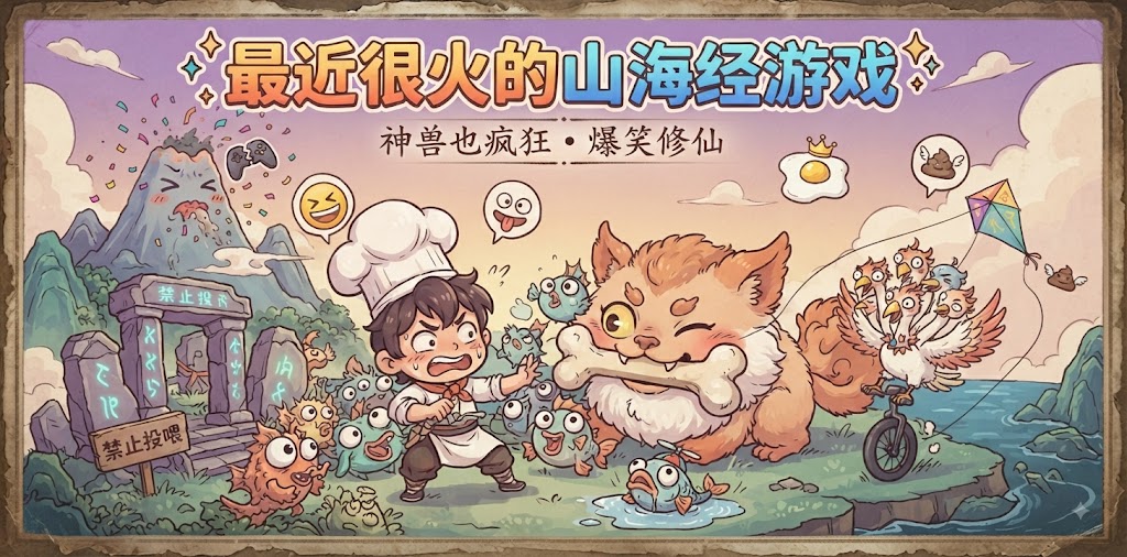 最近很火的山海经游戏