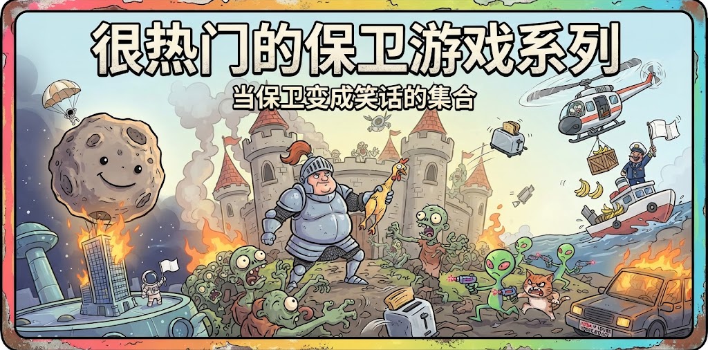 很热门的保卫游戏系列
