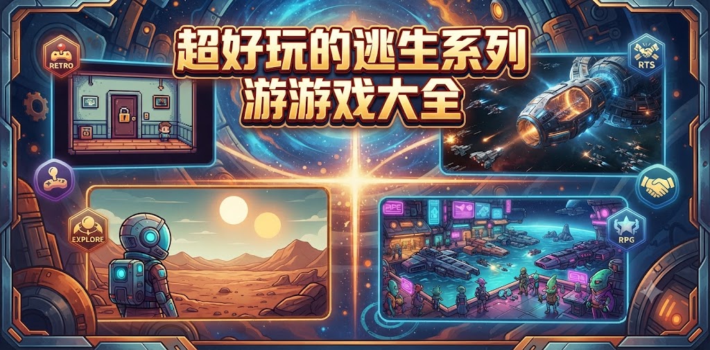 超好玩的逃生系列游戏大全