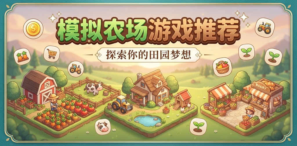 模拟农场游戏推荐