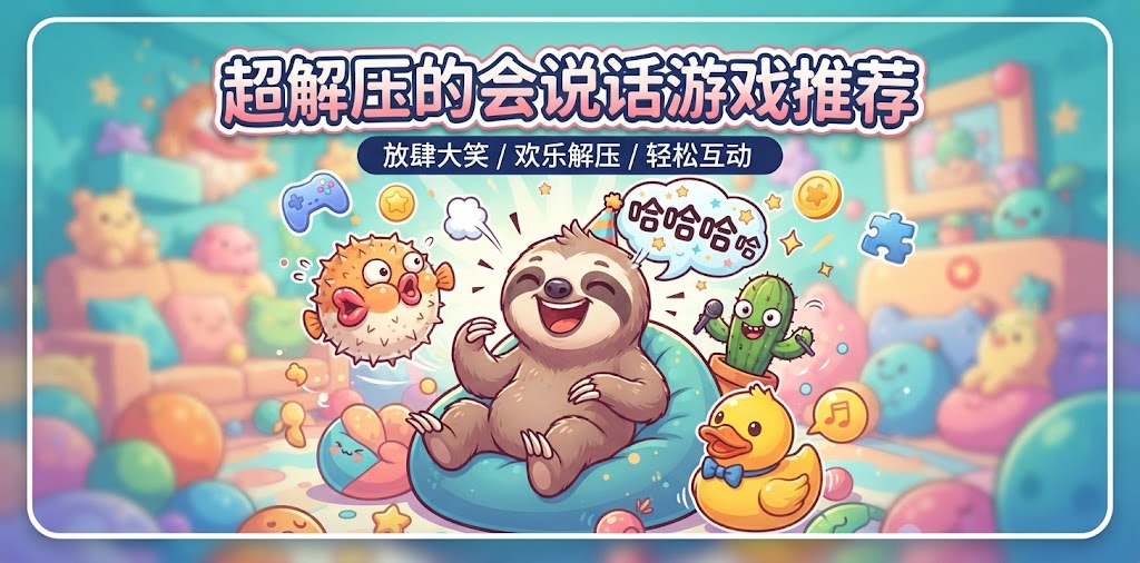 超解压的会说话游戏推荐