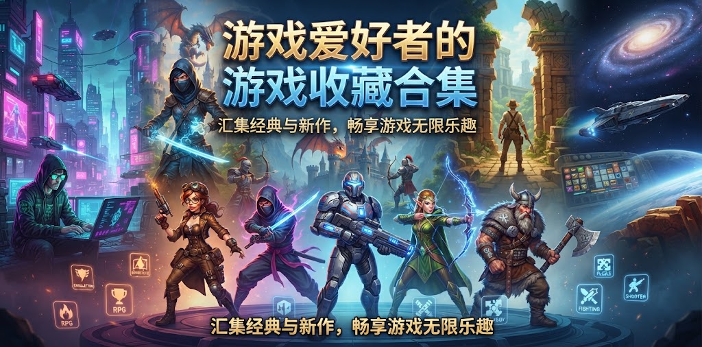 游戏爱好者的游戏收藏合集
