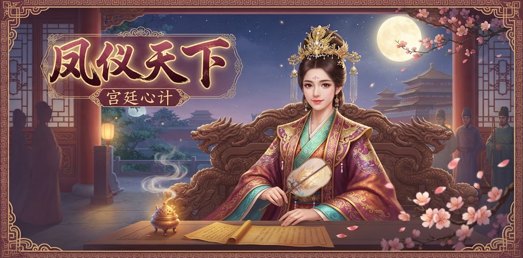 女性古风宫廷手游