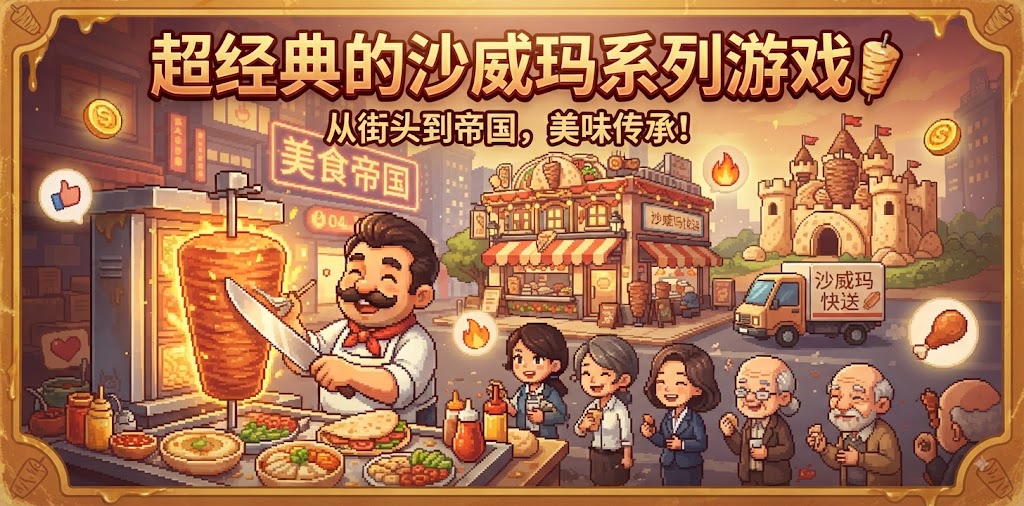 超经典的沙威玛系列游戏