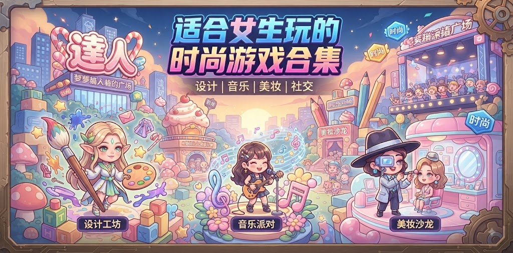 适合女生玩的时尚游戏合集