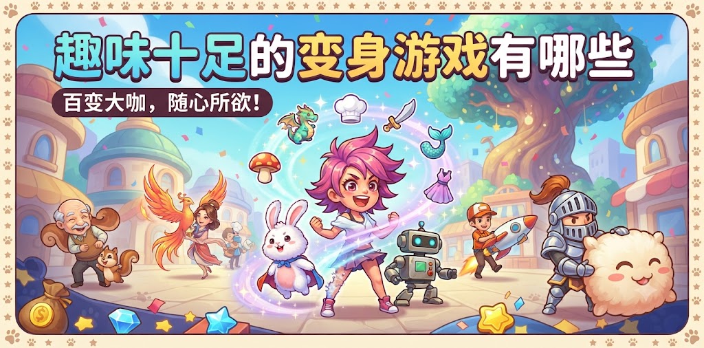 趣味十足的变身游戏有哪些