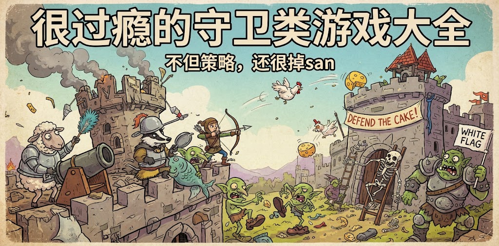 很过瘾的守卫类游戏大全