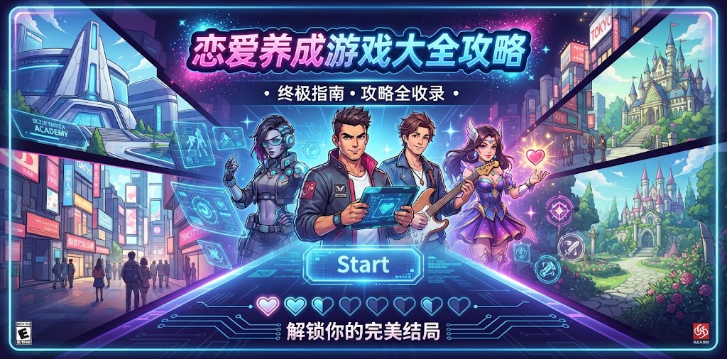 恋爱养成游戏大全攻略