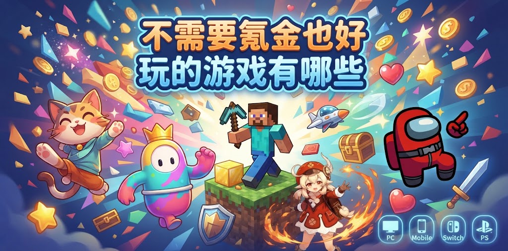不需要氪金也好玩的游戏有哪些