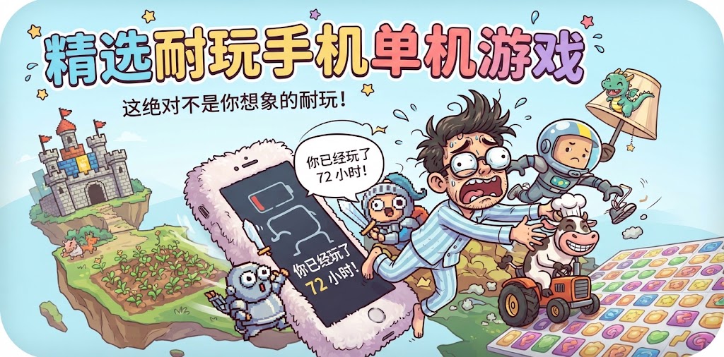精选耐玩手机单机游戏