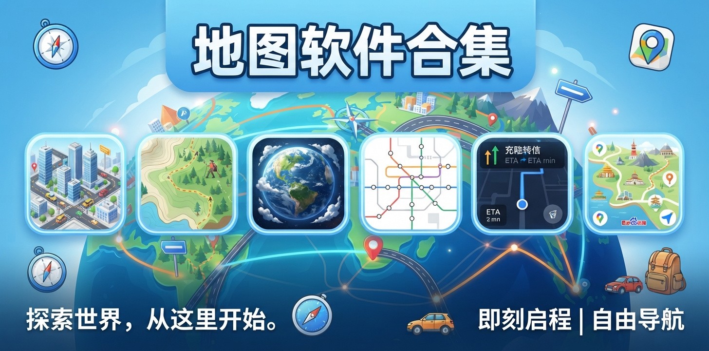 最好用的地图软件是哪个