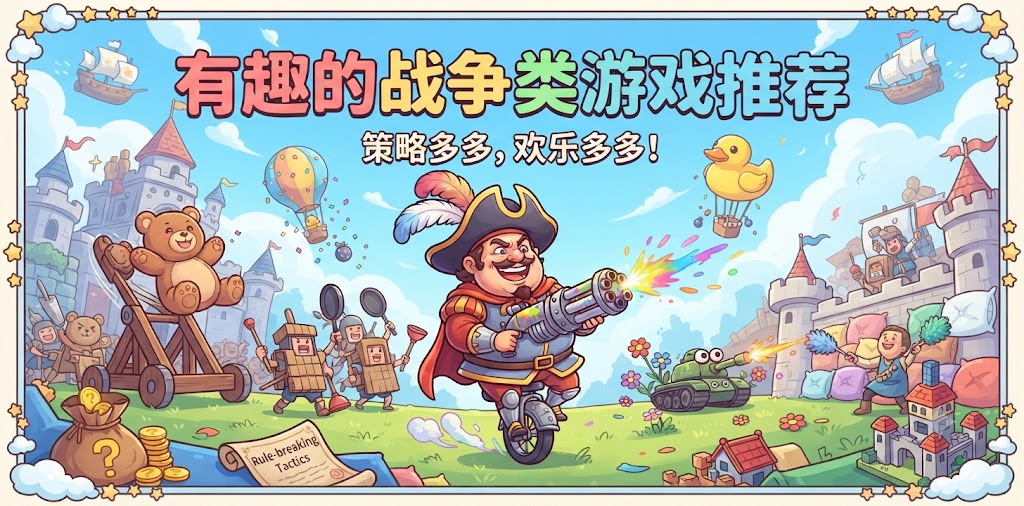 有趣的战争类游戏推荐